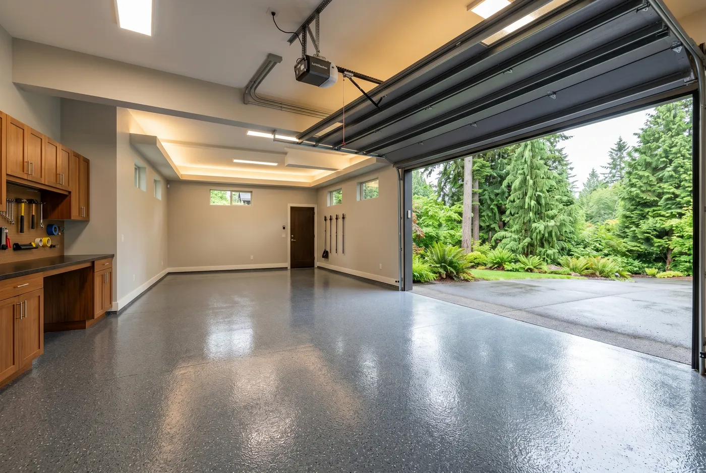 Epoxy flooring near Longview, Southwest Washington